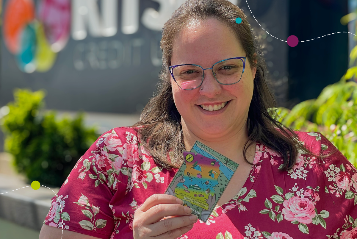 Erin F and the August Sticker of the Month