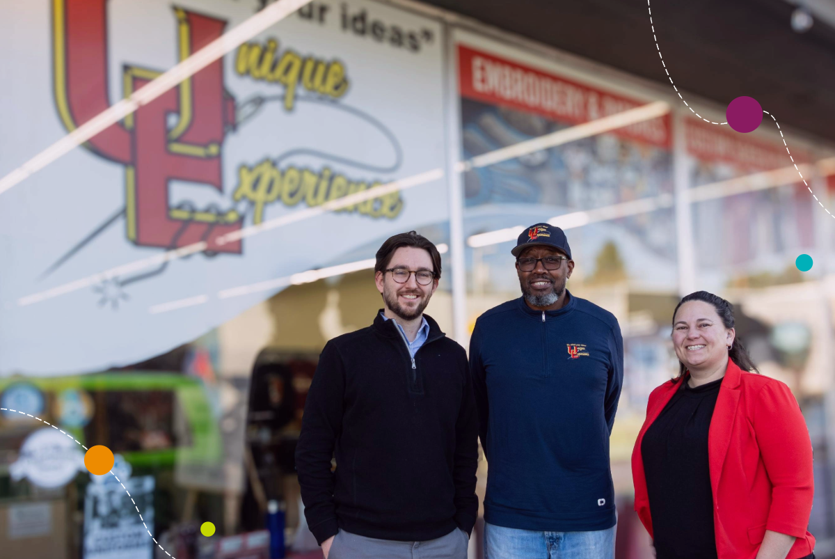James Dooley, Ron Flemister, and Meranda Montgomery
